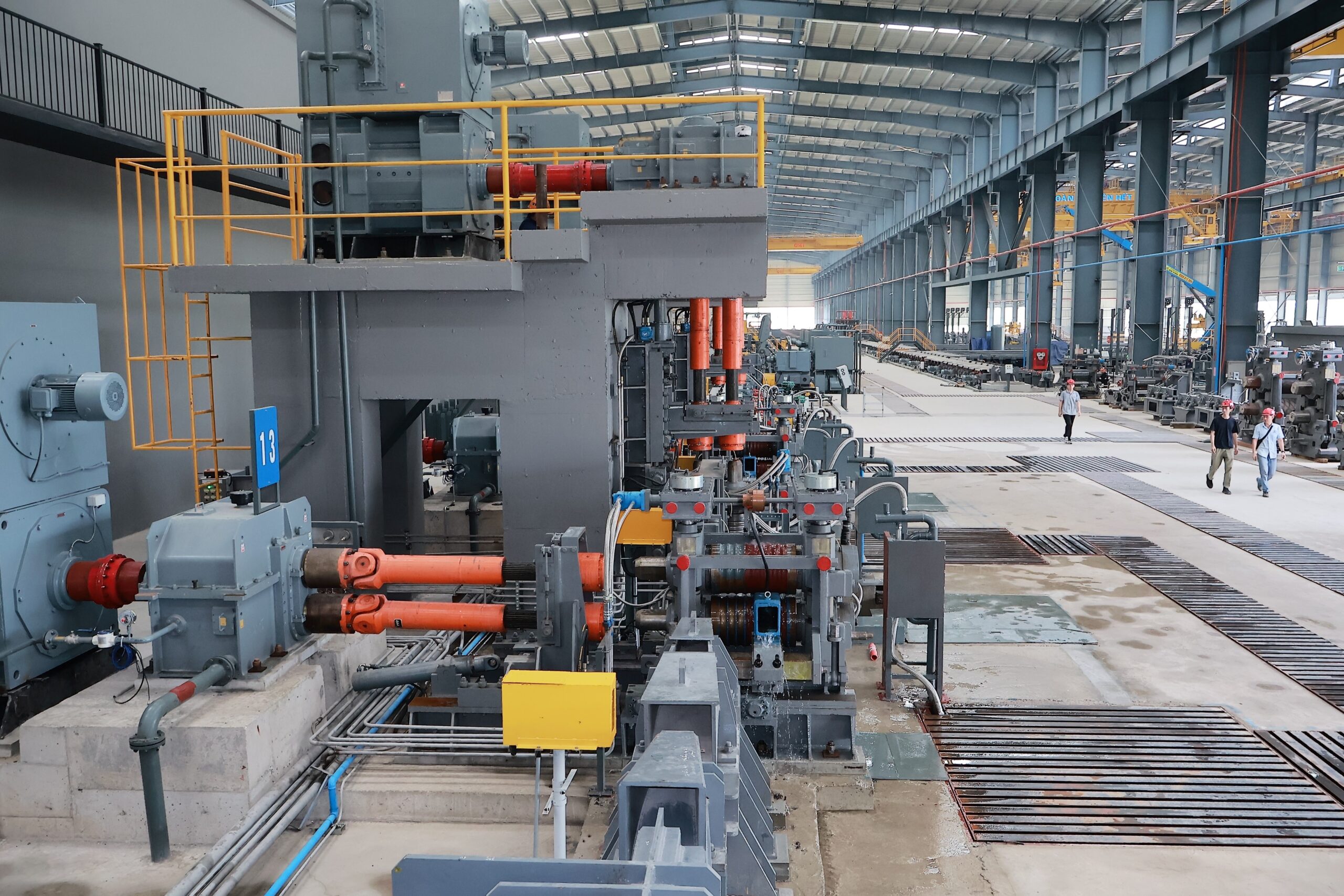 Vinasteel Tăng Tốc Chạy Thử Từng Hạng Mục Thiết Bị, Sẵn Sàng Kết Nối Đồng Bộ Dây Chuyền Sản Xuất